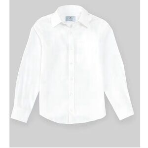 Class Club by Dillards Classic White Kids Shirt size 6/7